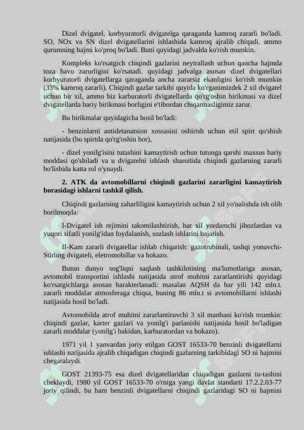 Transport vositalarining  ekologiyaga ta’siri 3