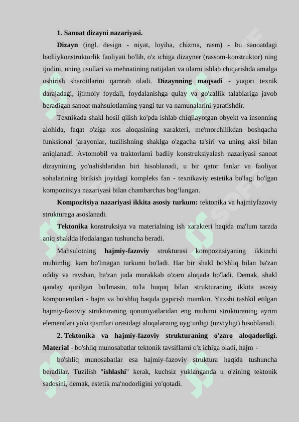 TRANSPORT VOSITALARINING KUZOV VA KABINALARI LOYIHALASHDA ERGONOMIK TALABLAR 2