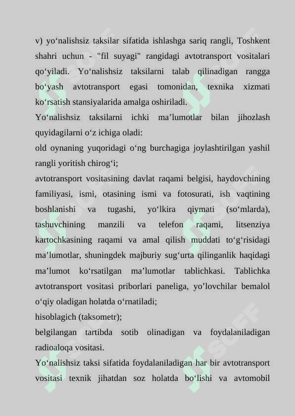 Transport vositasi va bekatlarni jihozlash 4