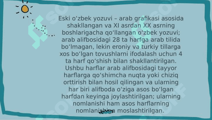 TIL VA YOZUV MASALALARI 8