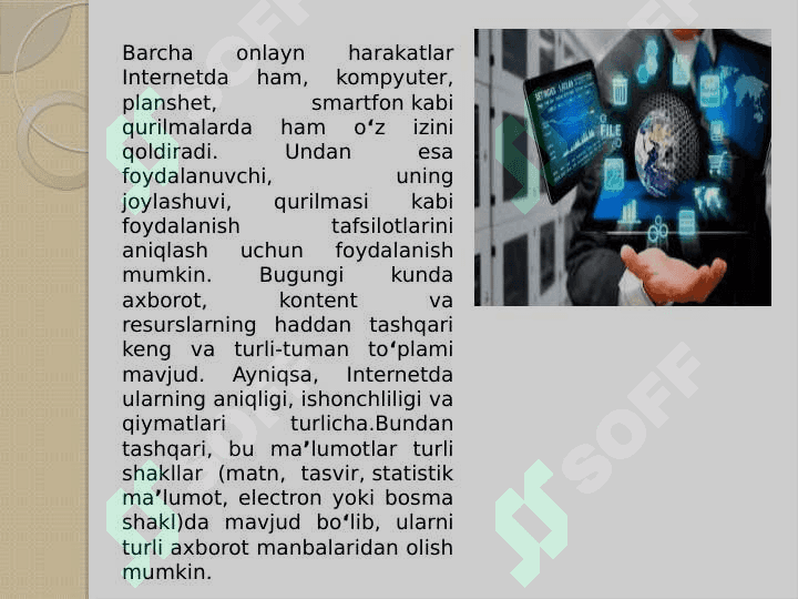 Raqamli izlar va ularning xossalari 4