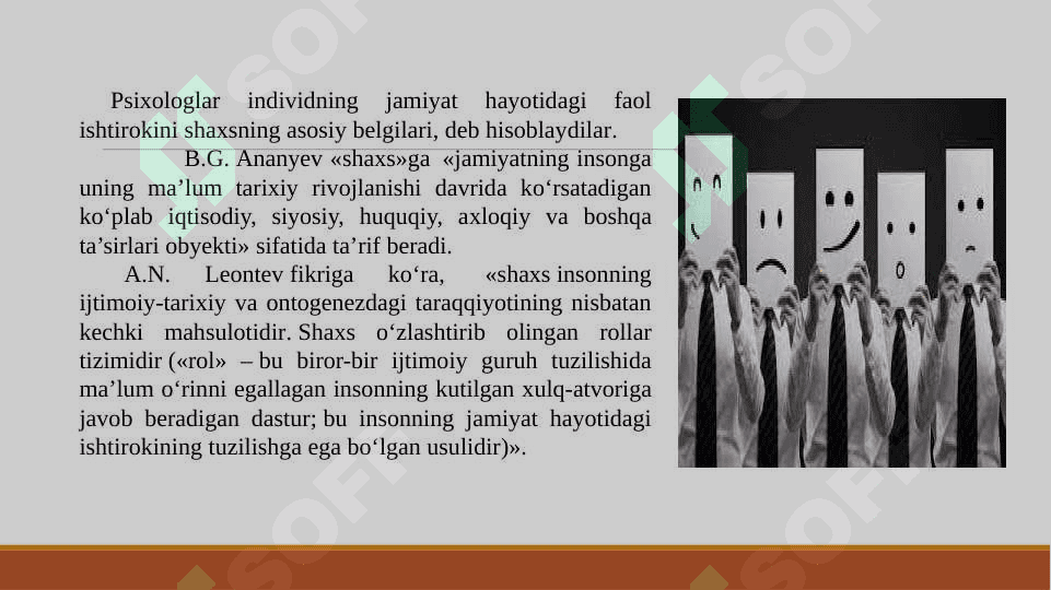 Individuallik. Ijtimoiylashuv va yoshlar ta'limi 3