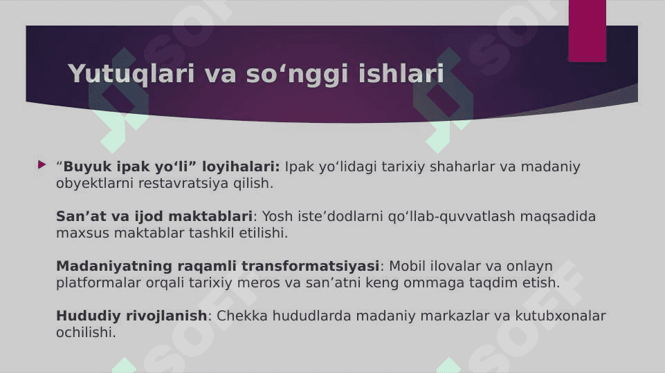O‘zbekiston respublikasi madaniyat vazirligining imiji 6