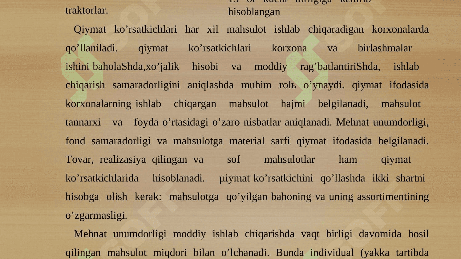 Mehnat resurslari  bilan ta’minlangаnlik va mеhnаt unumdоrligi tаhlili 8