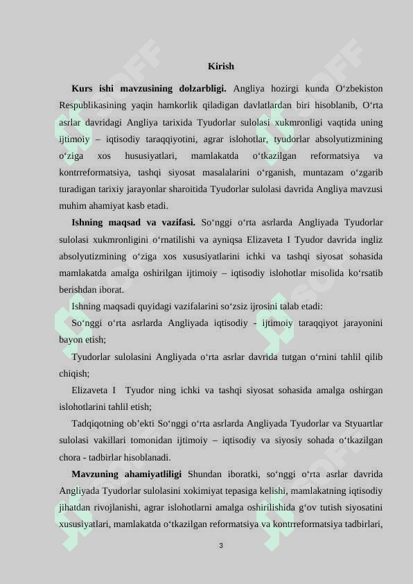 Styuartlar davrida Angliya 3