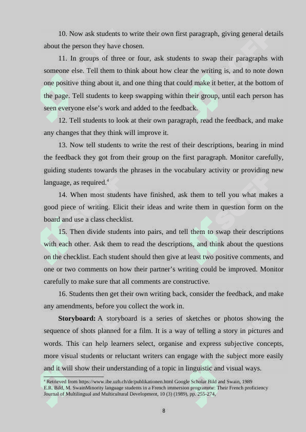 IMPROVING B2 LEVEL STUDENTS WRITING SKILLS BASED ON CHARTS 8