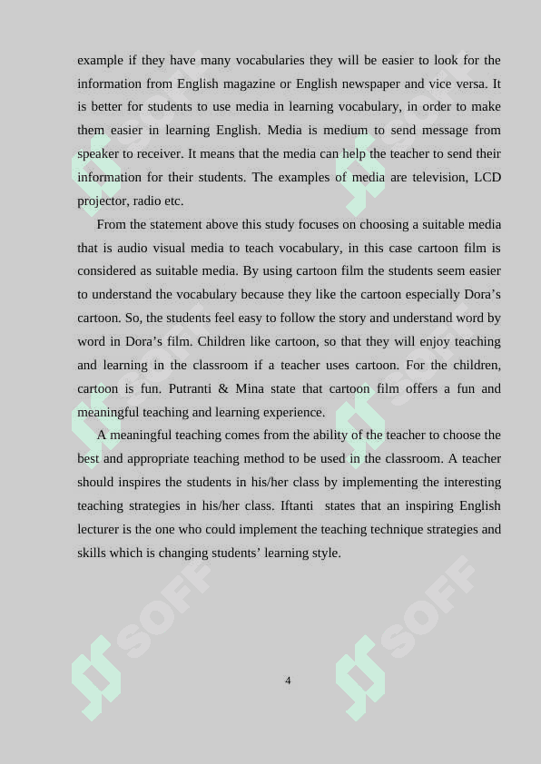 THE WITH OF IMPROVING BUSINESS ENGLISH LEARNERS VOCABULARY ON THE MATERIAL OF SCALE UP 4