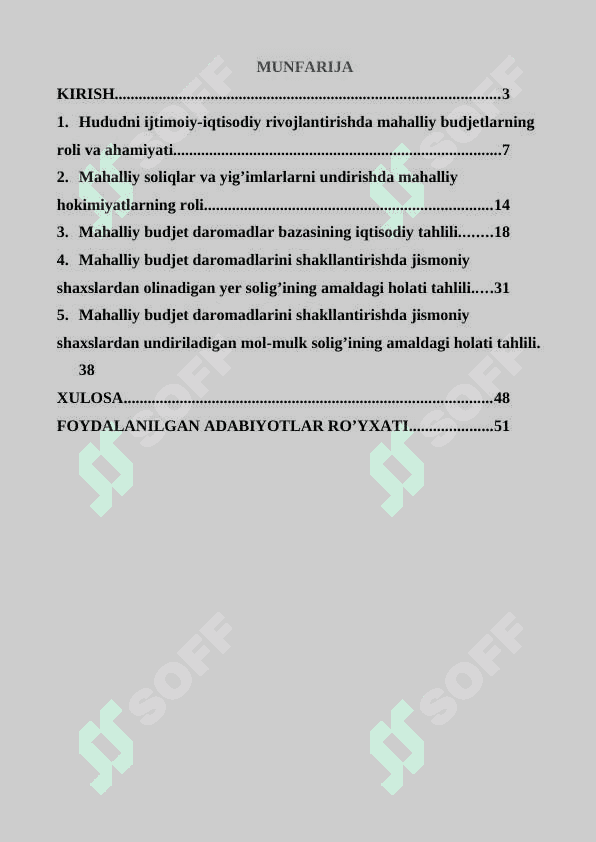 Moliyaviy siyosatning xususiyatlari va eng asosiy maqsadi 2