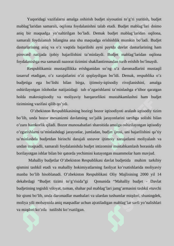 Moliyaviy siyosatning xususiyatlari va eng asosiy maqsadi 4