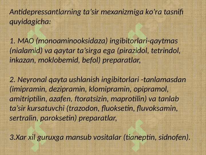 Antidepressantlar 5