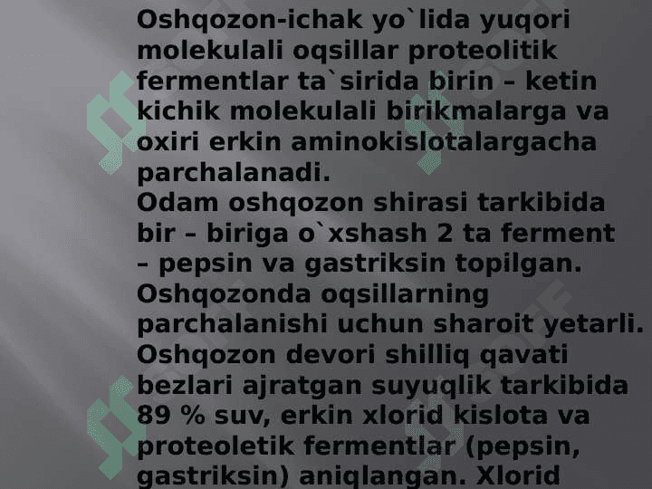 Aminokislotalar, nukleotidlar va ularning metabolizmi bilan bog`liq molekulalar 2