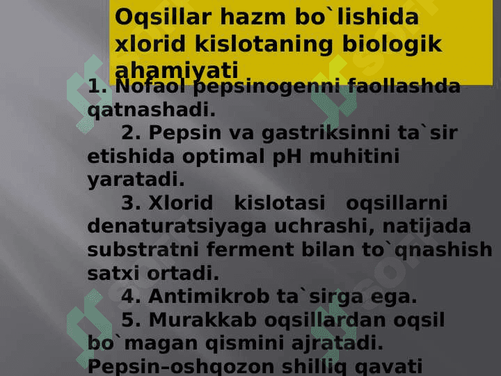 Aminokislotalar, nukleotidlar va ularning metabolizmi bilan bog`liq molekulalar 3