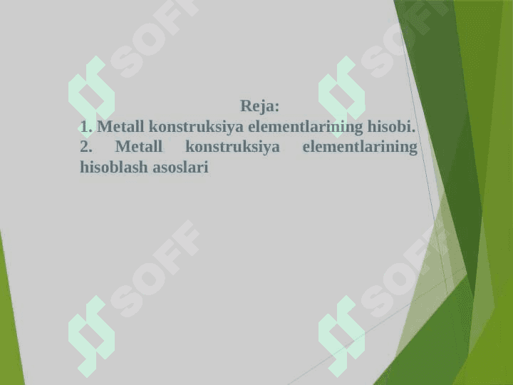 EGILUVCHI VA SIQILUVCHI METAL KONSTRUKSIYALAR 2