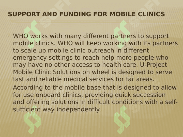 Mobile medical units in the world 8
