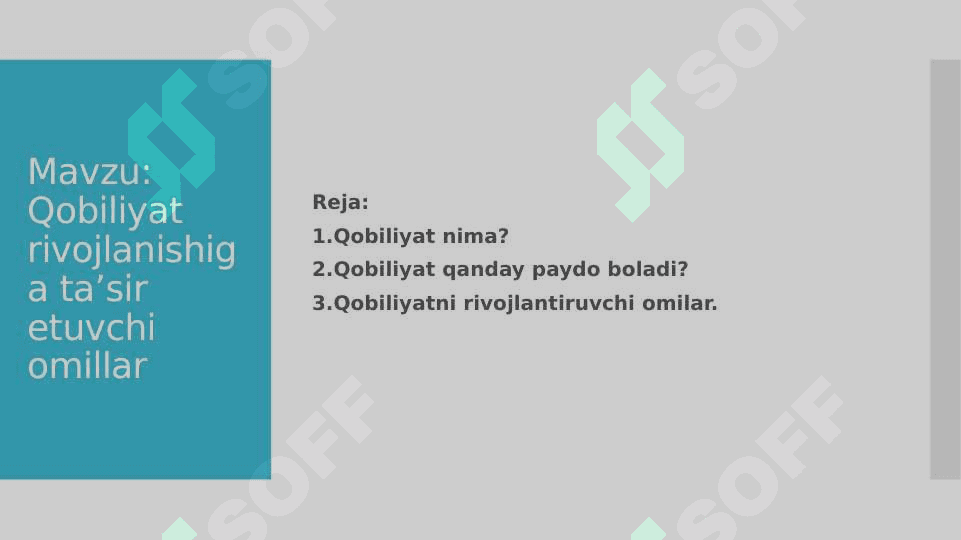 psixologiya mustaqil taʼlim 2