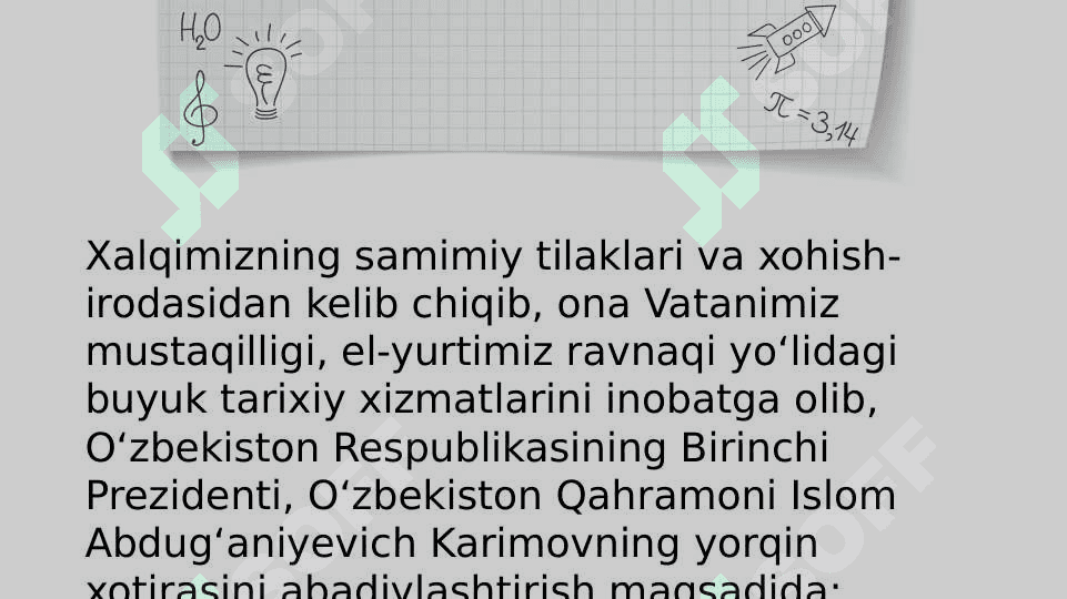 Islom Karimov- Òzbekistonning Birinchi Prezidenti 4