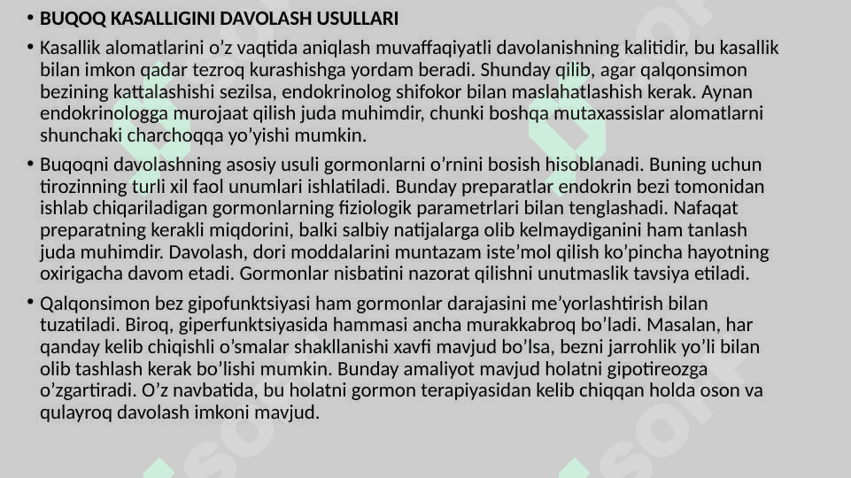 Buqoq kasalligini davolash 4