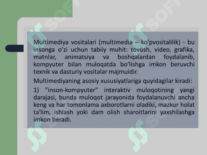 Ovoz va vedio lavhalarga ishlov berish 2
