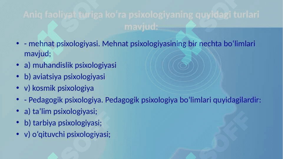 Psixologiya fanining ilmiy tadqiqot metodlari 7