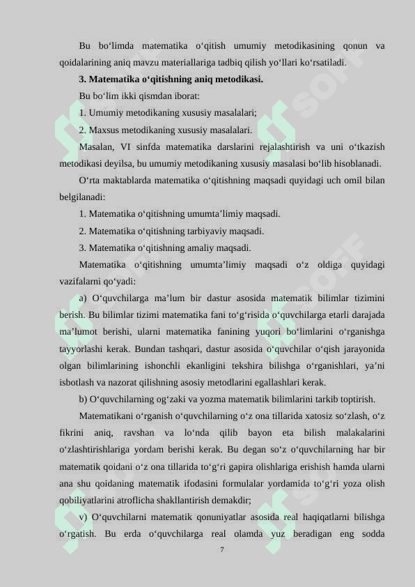 Matinli masalalarni yechishga oʻrgatish metodikasi 7