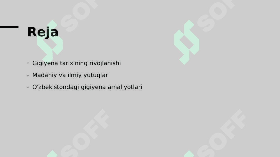 Gigiyenaning rivojlanish tarixi 2