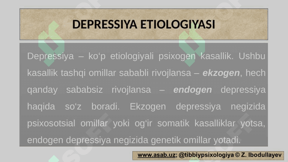 DEPRESSIYA 5