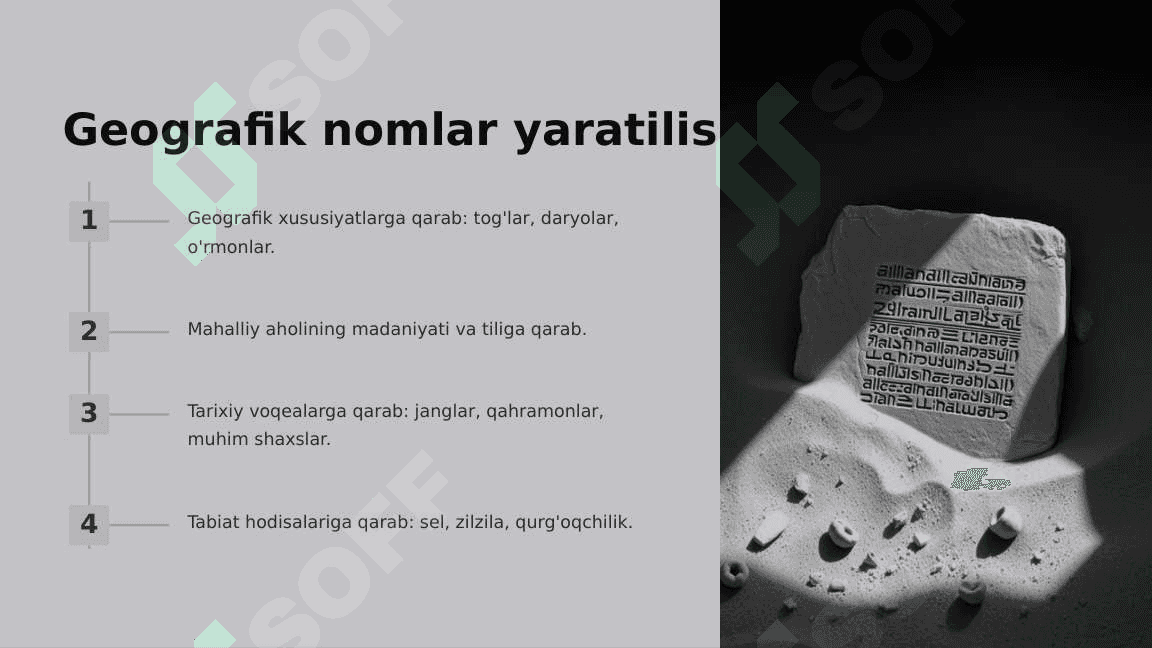 Geografik toponimlar 3