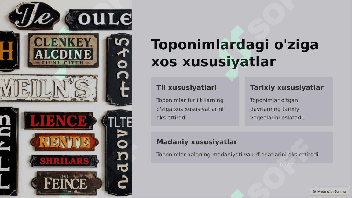 Geografik toponimlar 4