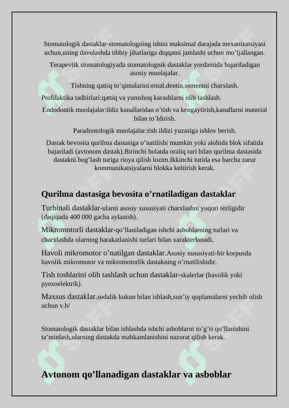 preklinik stom 2