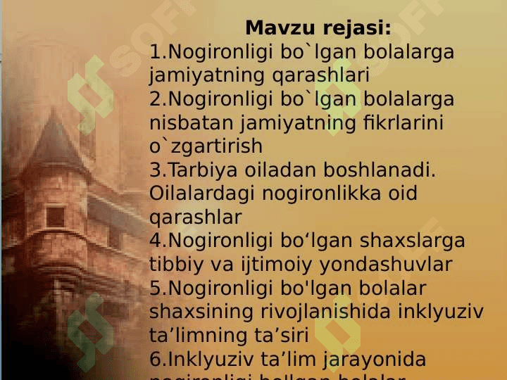 Nogironligi bo`lgan shaxslarini jamiyatdagi o‘rni 2