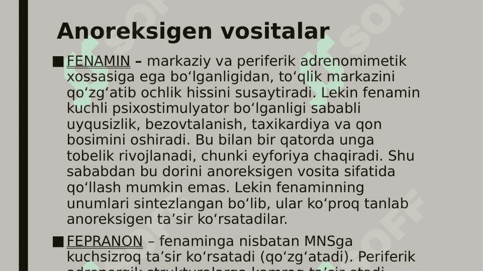 Me’da va ichak tizimiga ta’sir etuvchi vositalar 5