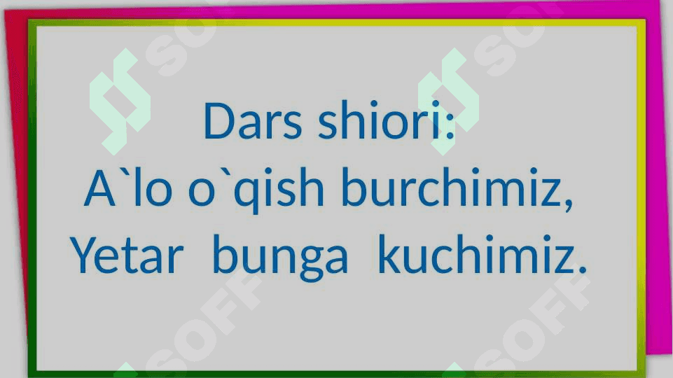 4-sinf ona tili Ot so'z turkumi 2