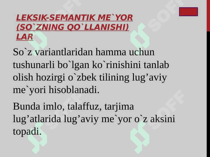 O’zbek adabiy til me’yorlari 4