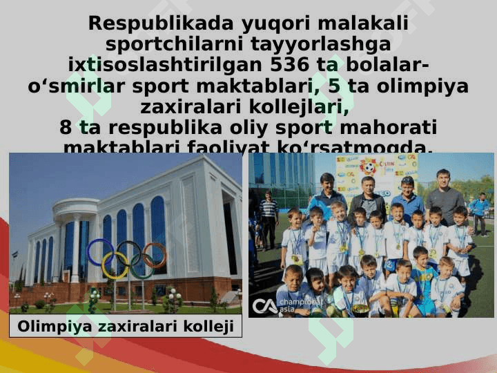 O‘zbekiston Respublikasida jismoniy tarbiya va sportning rivojlanishi 3