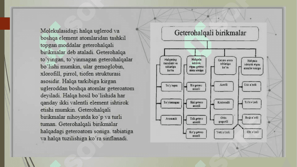 Dorivor preparatlar tarkibidagi yetti a'zoli aromatik birikmalar 3