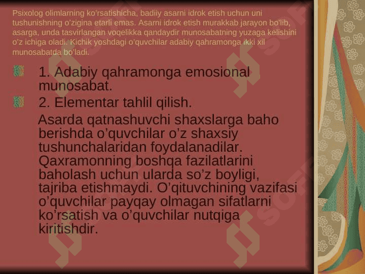 DUNYONI ESTETIK IDROK ETISHDA BADIIY ASARLARNING AHAMIYATI 6