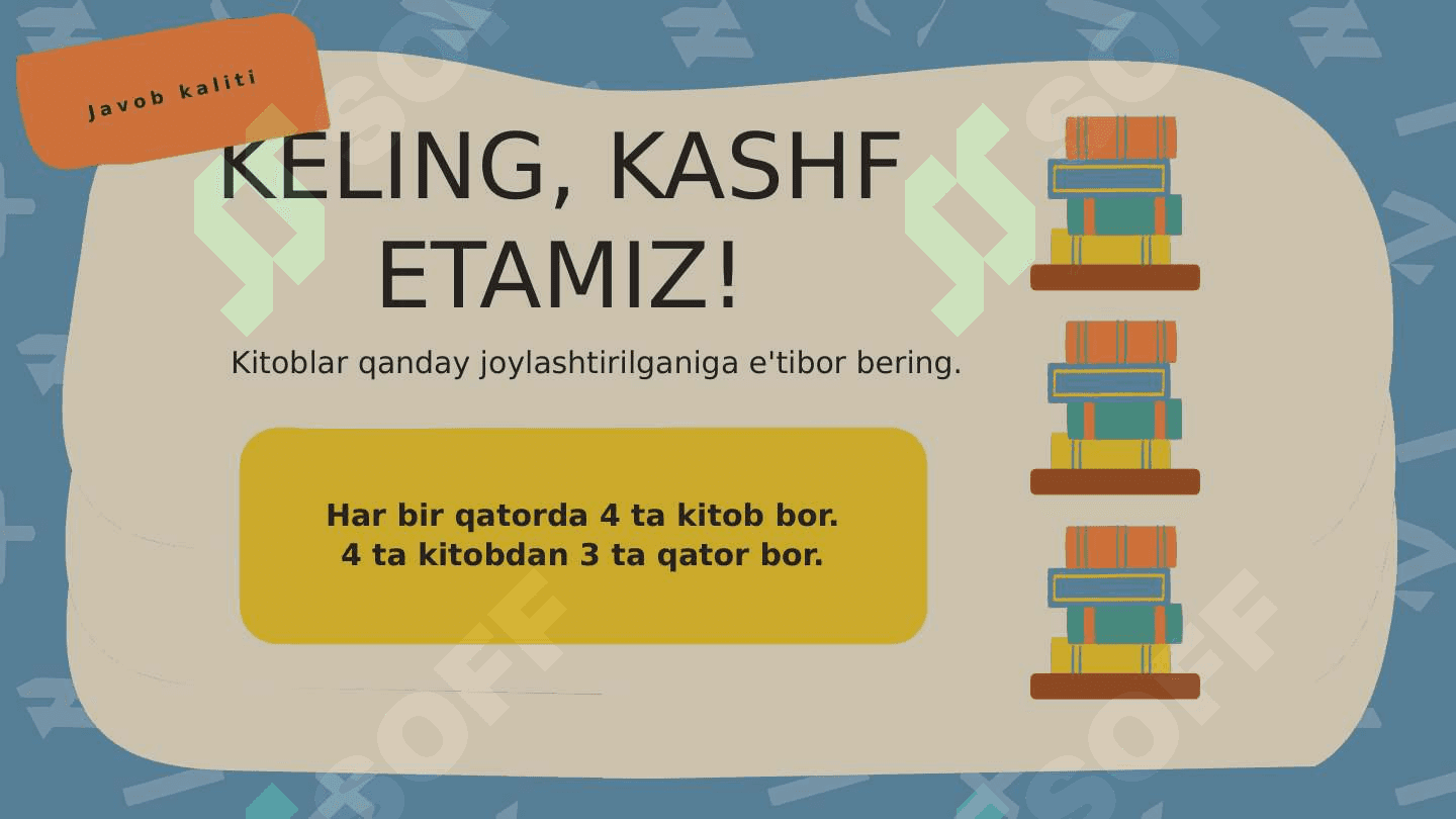 Sonlarni Ko'paytirish 5
