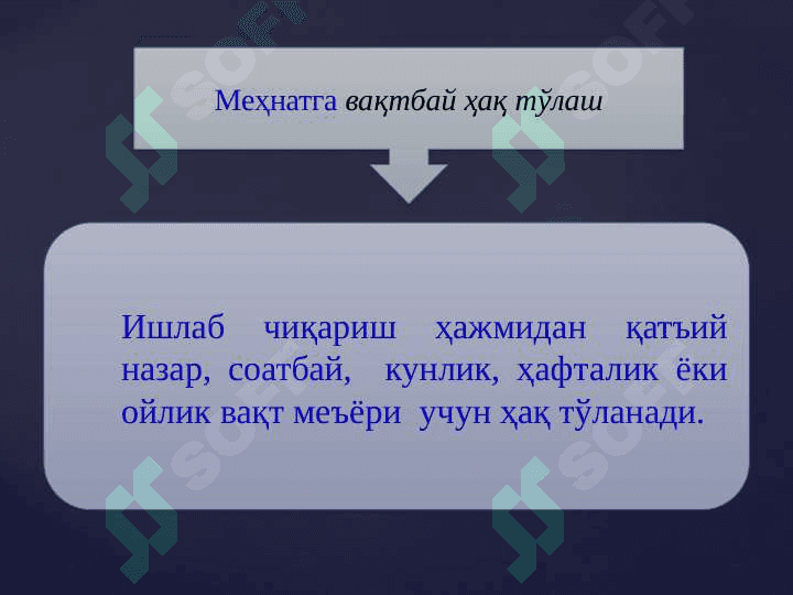 MEHNATGA VA UNGA HAQ TO'LASH HISOBI 8