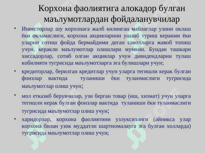 MOLIYAVIY HISOBOTI 7