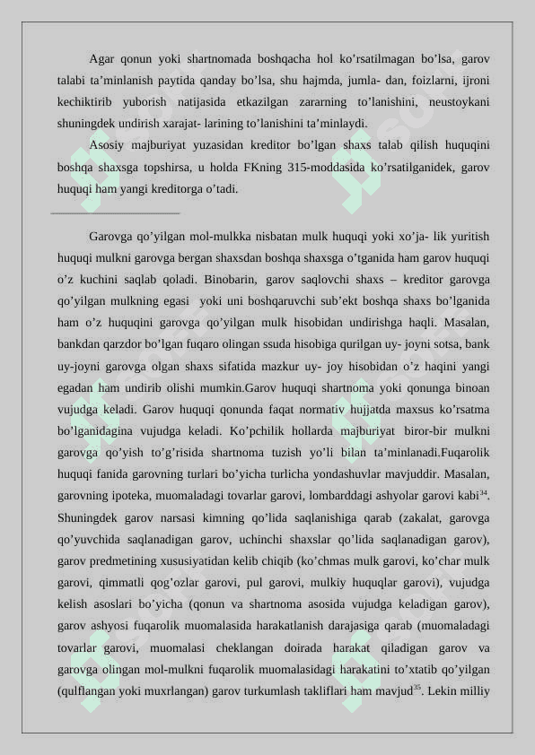 Garov turlari 24 5