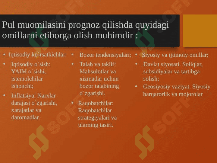 PUL MASSASI, AGREGATLARI, AYLANISHI VA TARKIBI haqida 17 betdan iborat taqdimot(prezentatsiya) 5