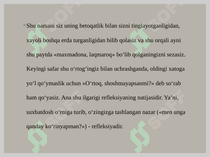 O'zini o'zi baholash. Men konsepsiyasi. O’z-o’ziga munosabat 8