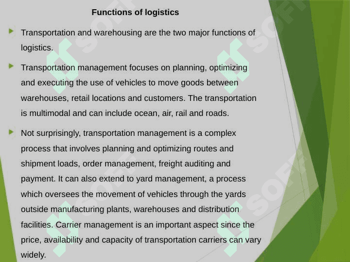 Logistics 3
