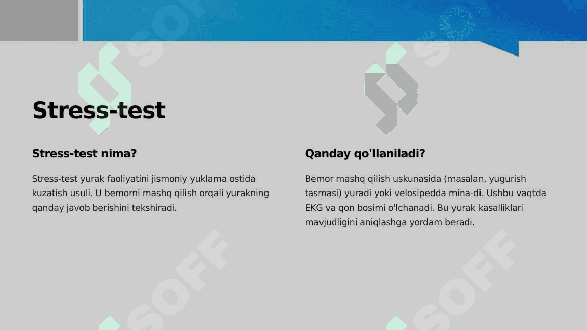Yurak faoliyatini tekshirish usullari 4