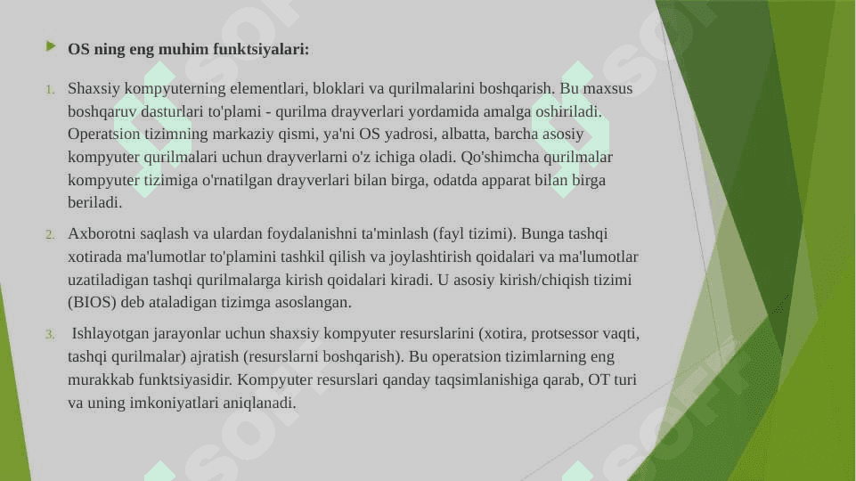 WINDOWS OPERATSION TIZIMIDA FOYDALANUVCHILAR VA ULARNING VAKOLATLARINI BOSHQARISH 3