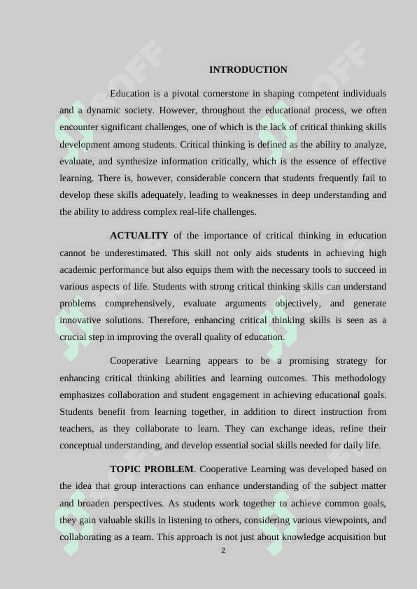 Planning for language skills development through cooperative learning activities 2