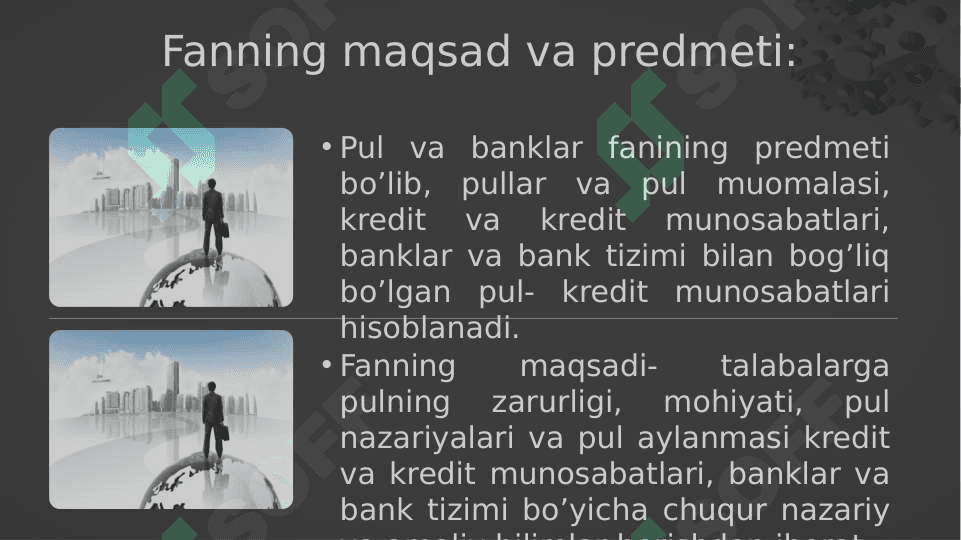 “Pulning paydo bo’lishi, zarurligi va funksiyalari” 3