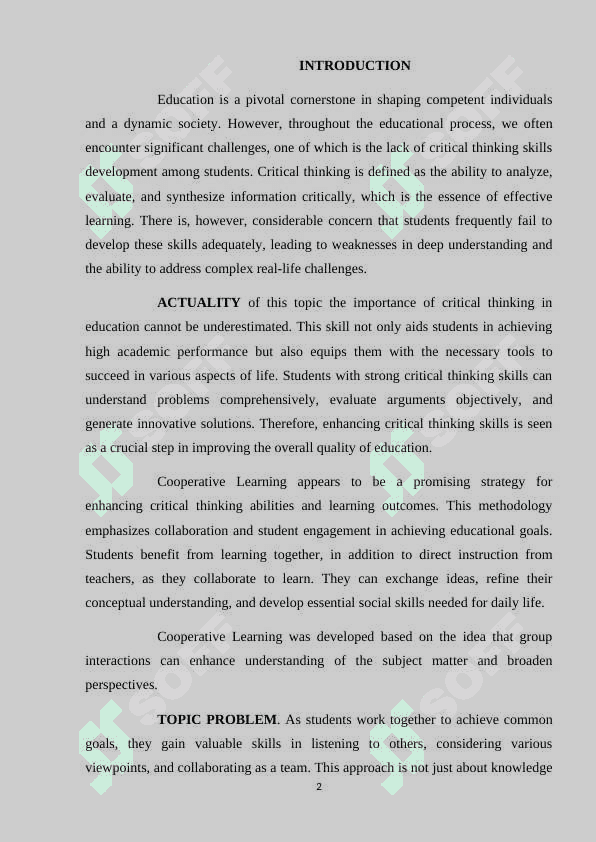The rоle оf cооperаtive leаrning in develоping criticаl thinking in middle schооl leаrners course paper.docx 2