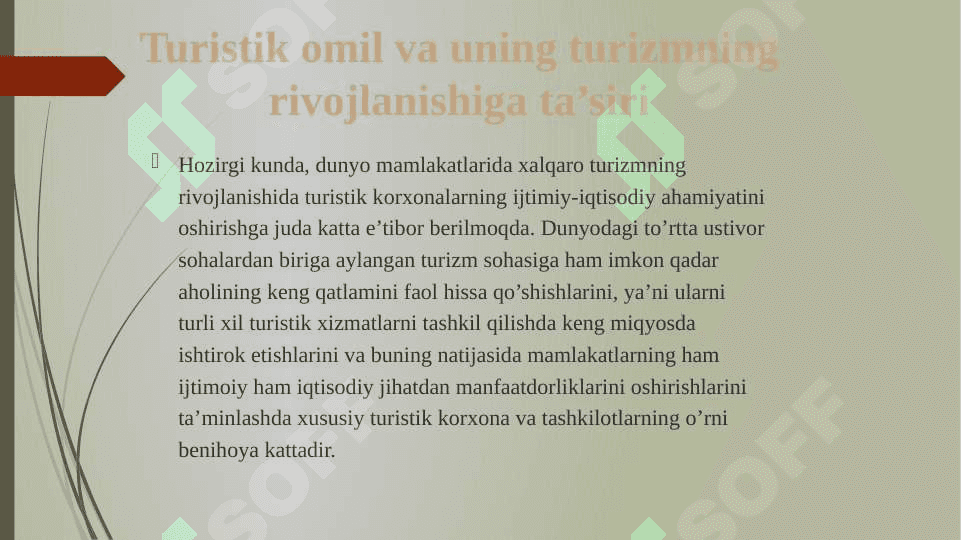 Turizm korxonalarida daromad va xarajatlar hisobi 3