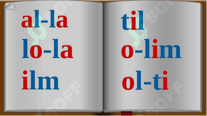 Alifbe Ll tovushini mustahkamlash 6